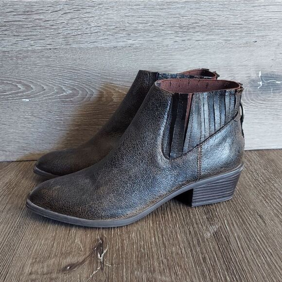 DV Dolce Vita Stella Knock Ankle Brown Bootie Size 9.5 - Picture 4 of 9